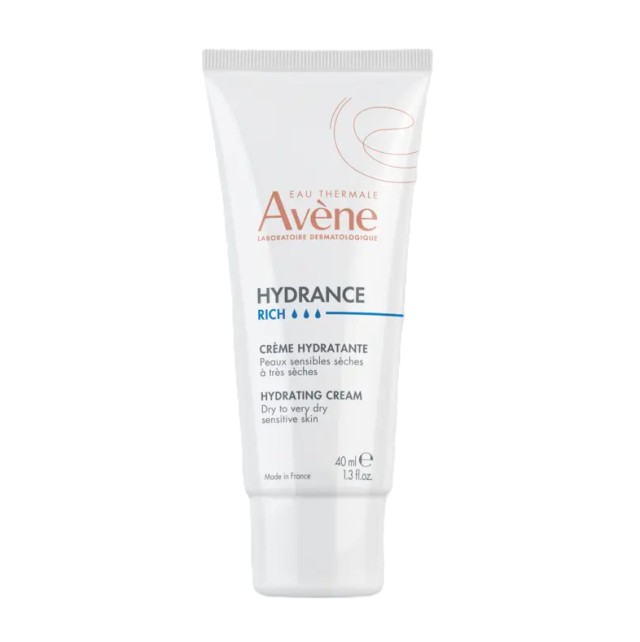Avene Hydrance Riche Ενυδατική Κρέμα για Ξηρό & πολύ Ξηρό - Αφυδατωμένο δέρμα 40ml