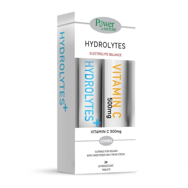 Power Health Hydrolytes Sports 20tabs +Δώρο Vit C 500mg