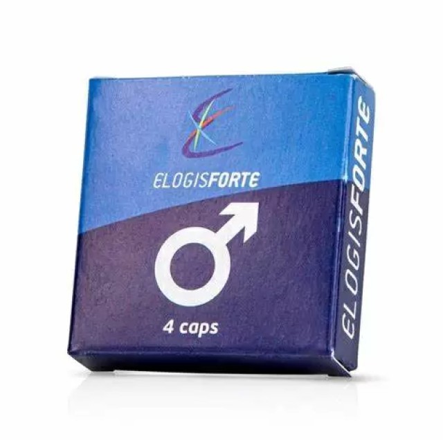 Elogis Forte Φυτικό Συμπλήρωμα για Βελτίωση Στύσης & Σεξουαλική Τόνωση των Ανδρών 4caps