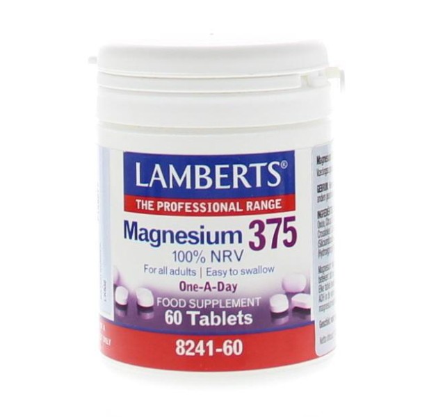 Lamberts Magnesium 375 60tabs