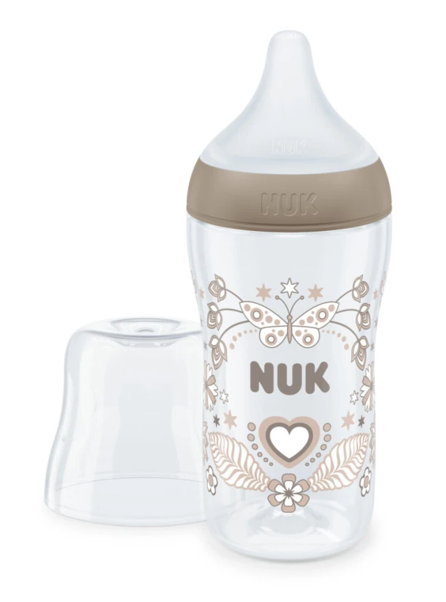 NUK Perfect Match Μπιμπερό 3+ 260ml Καρδιά
