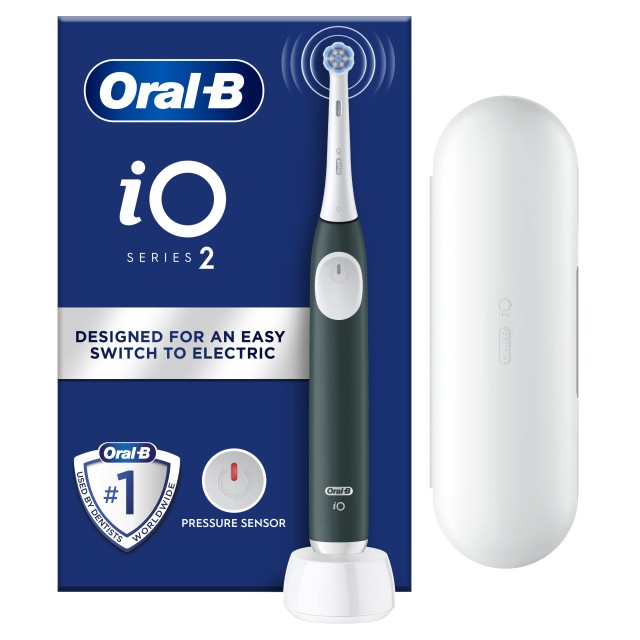 Oral-B iO Series 2 Clean&Care Πράσινη Ηλεκτρική Οδοντόβουρτσα