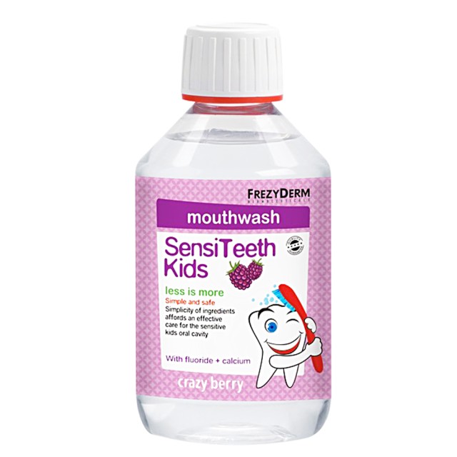 Frezyderm SensiTeeth Kids Mouthwash Παιδικό Στοματικό Διάλυμα 250ml