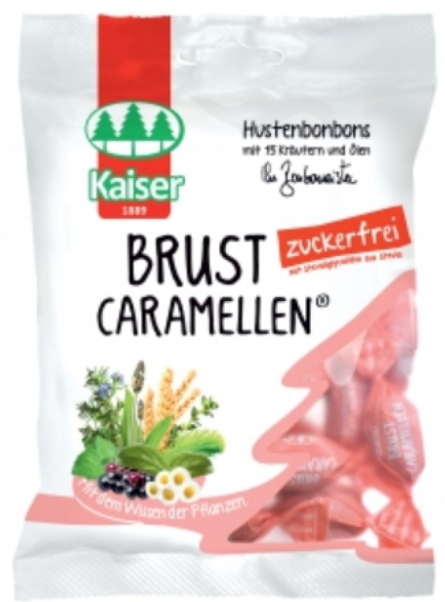 Kaiser Brust Caramellen Καραμέλες Βότανα - Βιταμίνη C 75g