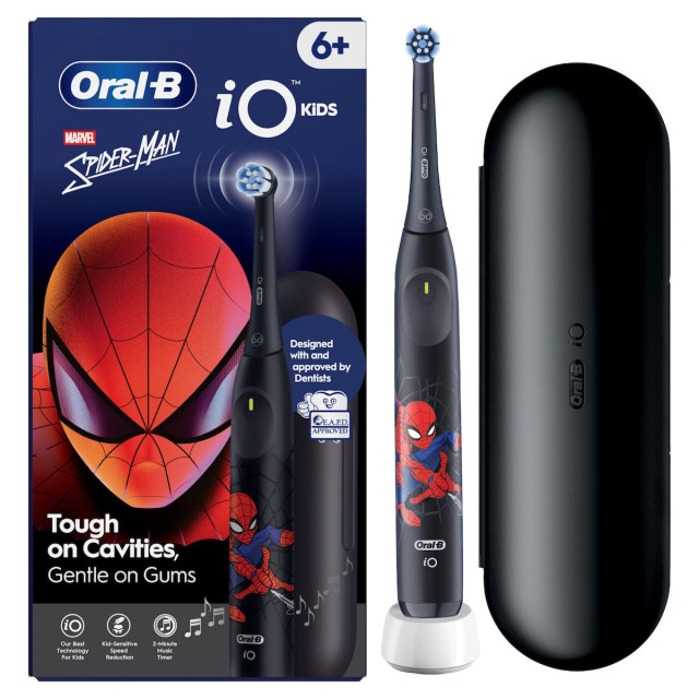 Oral B iO Kids Ηλεκτρική Οδοντόβουρτσα 6+ Spiderman